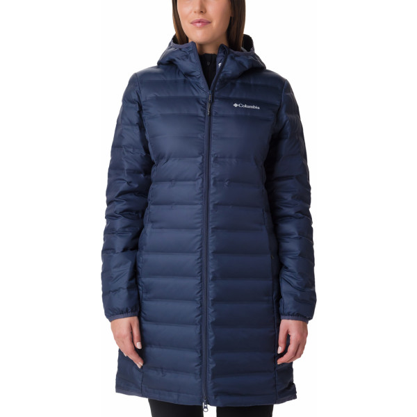 Columbia Lago 22 - Down Long Capided Jacket Nocturnal (466)