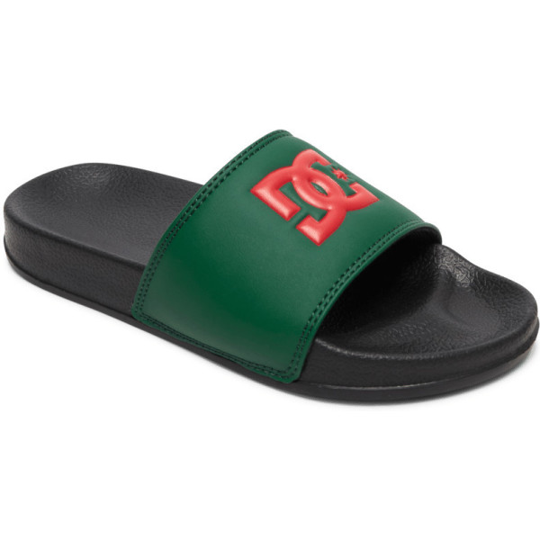Dc Shoes Dc Slide (kids) (kids) Green/black (gbk)