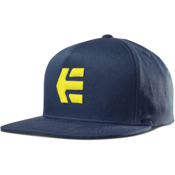Etnies Icon Snapback Navy/yellow (429)