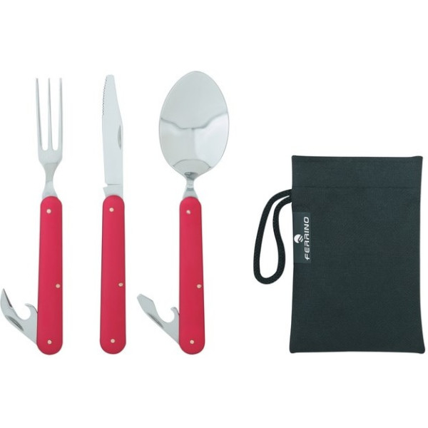 Ferrino Clip de cubiertos de chucherías negros (HCU)