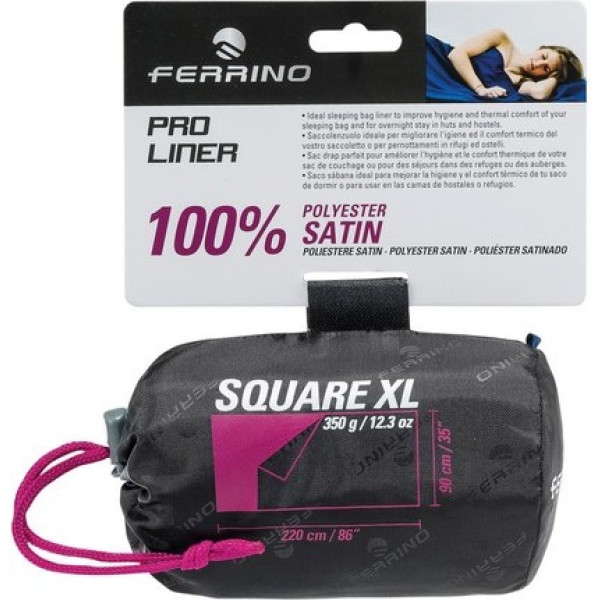 Ferrino Sheet-sleepingbag Pro Liner Sq Xl Blue (cbb)