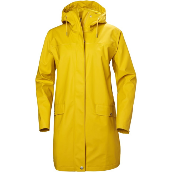 Helly Hansen W Moss Rain Coat Amarillo esencial (344)