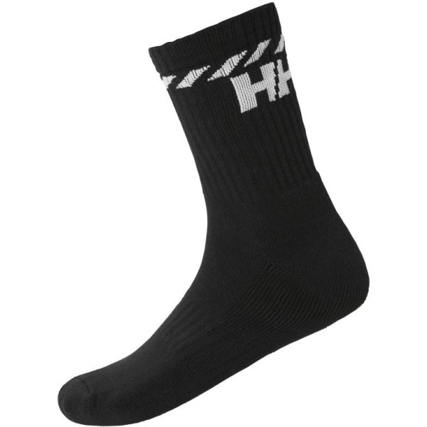 Helly Hansen Cotton Sport Sock 3pk Black (990)