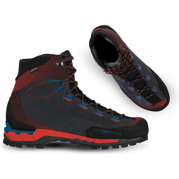 La Sportiva Trango Tech Leather Gtx Carbon/goji (900314)