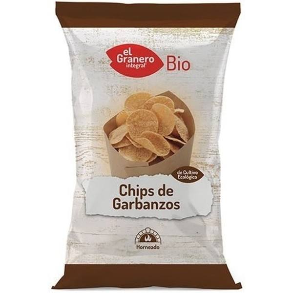 El Granero Integral Chips de pois chiches biologiques 80 gr