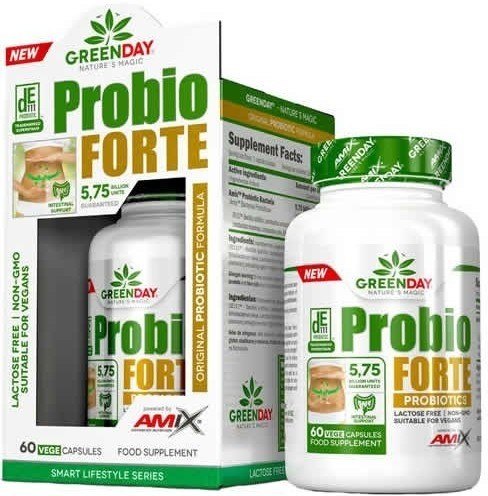 Amix Greenday Probio Forte 60 CÃ¡Psulas - Regula A Flora Intestinal / Fortalece O Sistema ImunolÃ³Gico-image