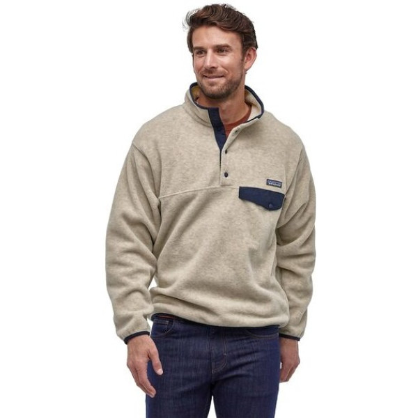 Patagonia MS Synch Snap-T P/O Havermout Heather