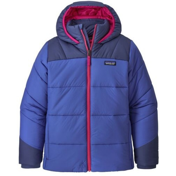 Patagonia Girls Synthetic Puffer Hoody Float Blue (flbl)