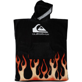 Quiksilver Hoody Towel Youth (kids) (kids) Black (kvj0)