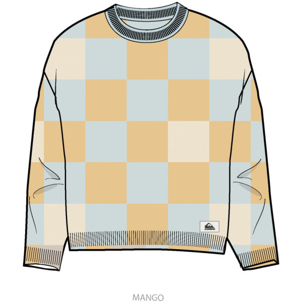 Quiksilver StMindependentg W SWTR NKL6 Cadmium Amarillo - Pattern_1 (NKL6)