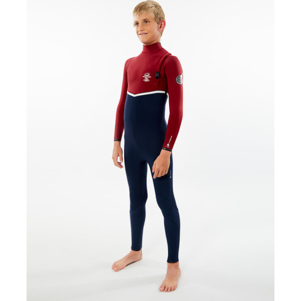 Rip Curl JNR.FBOMB 32GB Z/Free STM (Bambini) (Bambini) Army/Rosso (1144)