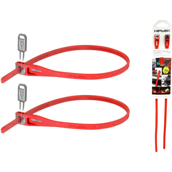 Hiplok Candado Antirrobo Z Lok Rojo 2 Unid