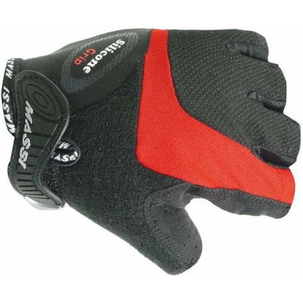 Massi Glove Silicone Cx Black/Red Xl*