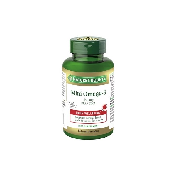 Nature´s Bounty Mini Omega 3 450 mg EPA/DHA 60 minicaps