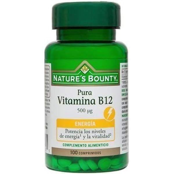 Nature´s Bounty Vitamina B12 500 µg 100 comp