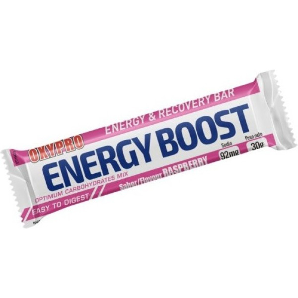 Oxypro Nutrition Boost - Gummy Bar Frambuesa- 48 Barritas X 30 Gr - 92mg De Sodio