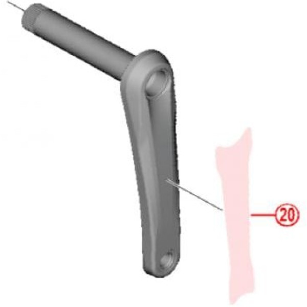 Shimano Protector Adhesivo 165/170mm Fc-m8100