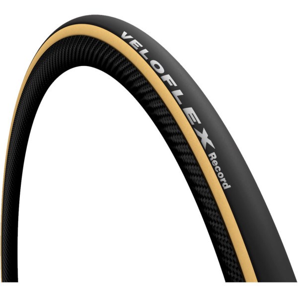 Veloflex Tyre Record Race Open Tubular 700x23 Noir/beige 23-622