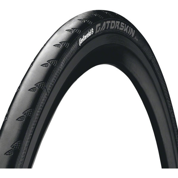Continental Tyre Gatorskin Black Edition 700x23c Polyx Breaker Folding Black (23-622)