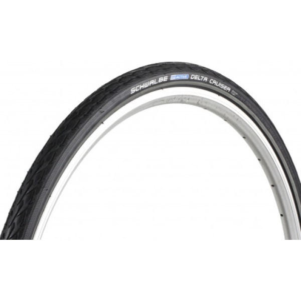 Schwalbe Pneu Road Cruiser 28x1.60 700x40c Hs484 Act K-guard Twinskin Rigid Noir/Blanc 42-622