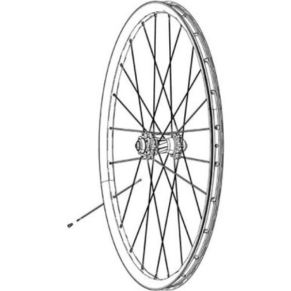 Zipp Kit Tubeless Valvulas/cinta 28 Mm/llave Valvula