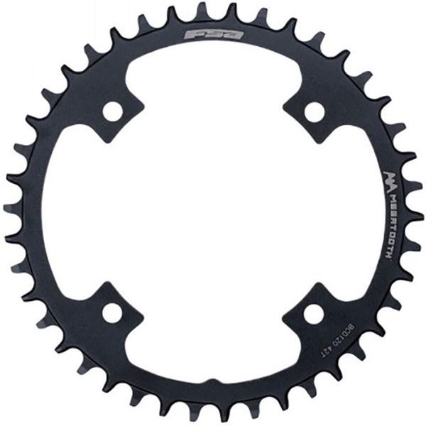 Fsa Pédalier Omega Mega Tooth 40 Dent 120 Bcd 4 Bras 1x11v Aluminium Noir