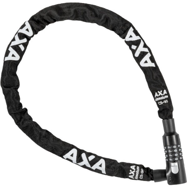 Axa Candado Cadena Absolute C5 Largo 90 Mm Grosor 5 Mm Con Combinacion Negro