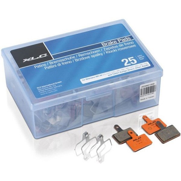Xlc Bp-s07 Set Pastillas De Freno Sinterizadas Para Tektro (25 Pares)