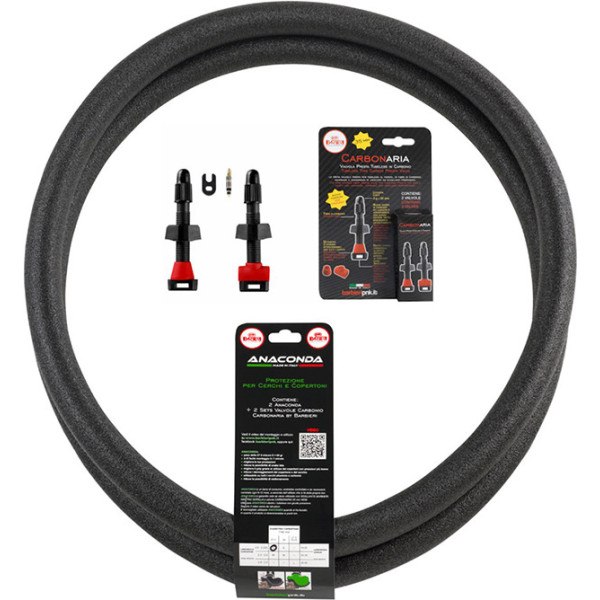 Gurpil Kit Mousse Barbieri Anaconda 3.0 29x1.90-2.10 Carbonaria Valves