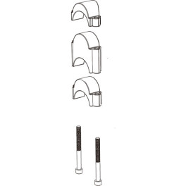 Deda Elementi Kit Espaciadores Deda Extensiones Manillar Parabolica/fastblack (2x10/2x15/2x30 Mm)