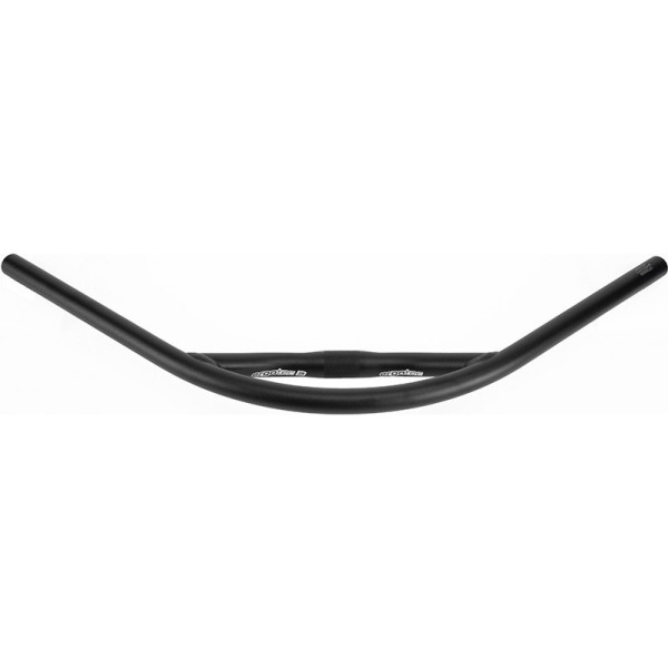 Ergotec Trekking Handle Twin Tube 630 Mm 25.4 34 Aluminium Black