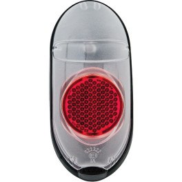 Luz traseira Axa Go Steady Montagem de dínamo para para-lama transparente