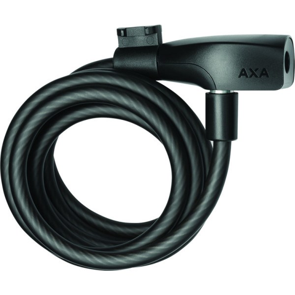 Axa Cable Padlock Resolute 180 Cm - 8 Mm Noir
