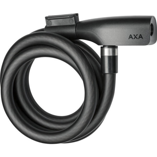 Axa Cable Padlock Resolute 180 Cm - 12 Mm Noir