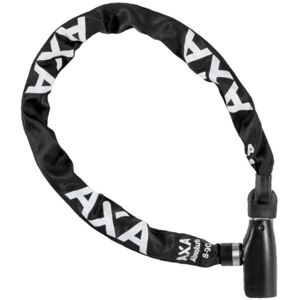 Axa Padlock Absolute Chain 90 Cm - 5 Mm Noir