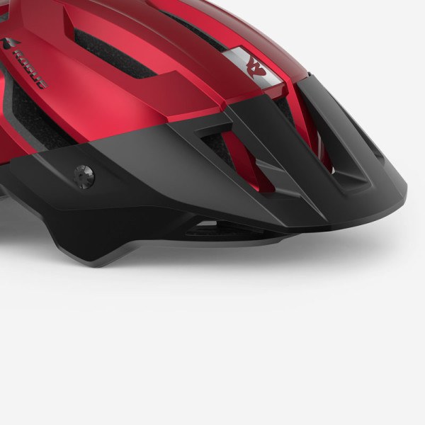 Bluegrass Replacement Rogue Core Helmet Visor Noir Rouge Métallique Mat Brillant