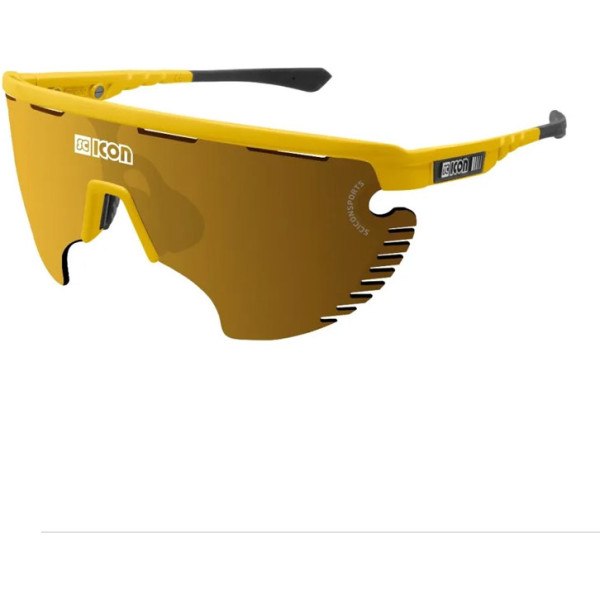Scicon Gafas Aerowing Lamon Scnpp Lente Multireflejo Bronce/montura Amarillo Brillo