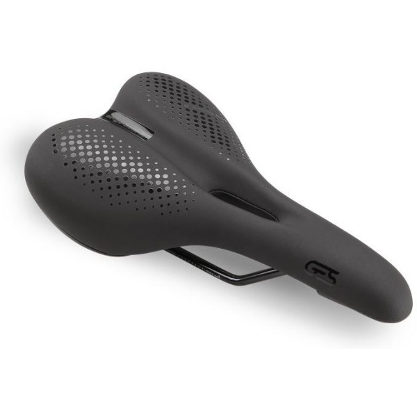Ges Ergo Racing Selle en mousse à mémoire de forme 274x144 Mm Noir