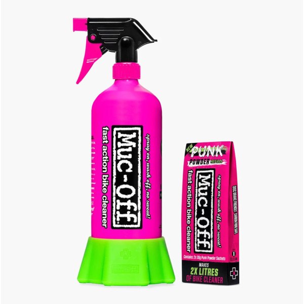 Muc-off Punk Powder Bike Cleaner Kit + Bouteille 