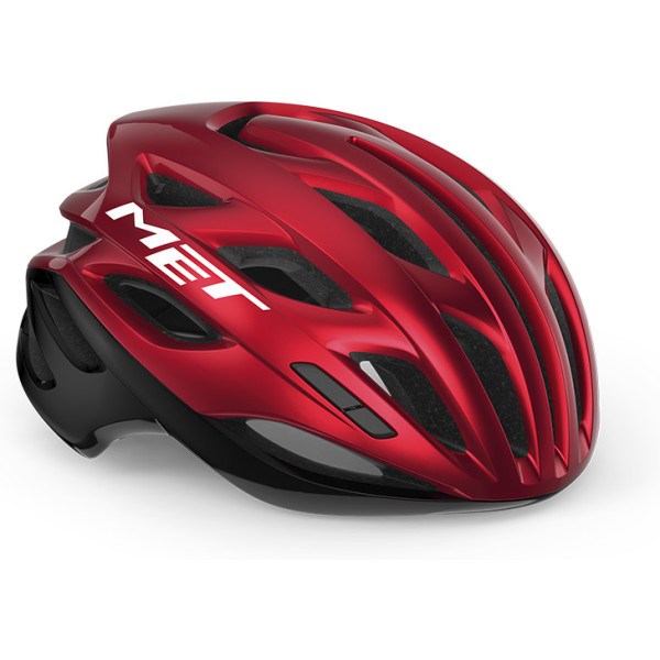 Met Casco Estro Mips Rojo/negro  Alico Brillo