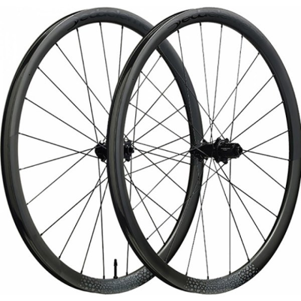 Deda Elementi Wheelset Deda Trenta2 Gravel Disc Centerlock Tubeless Tyre Shimano 10/11v Carbon Black