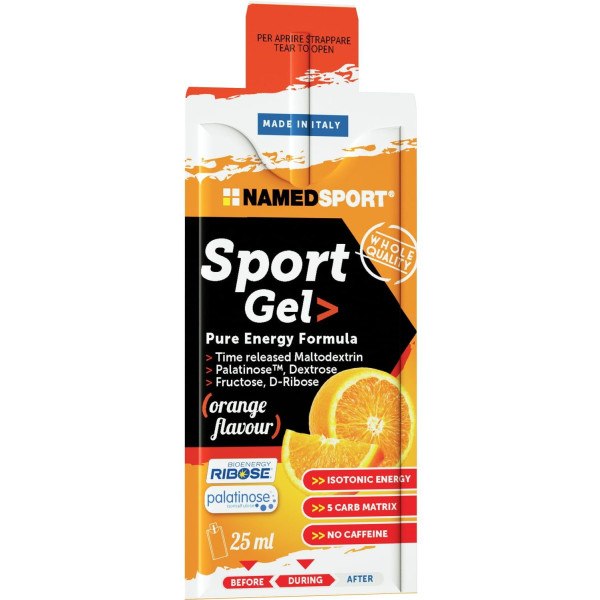 Namedsport Sport Gel Before/During Gel Orange 25 Ml (32 Unités)