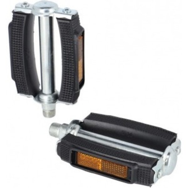 Xlc Pd-c24 Pedals Platform 105x75 Mm Plastic Black/Silver With Reflective