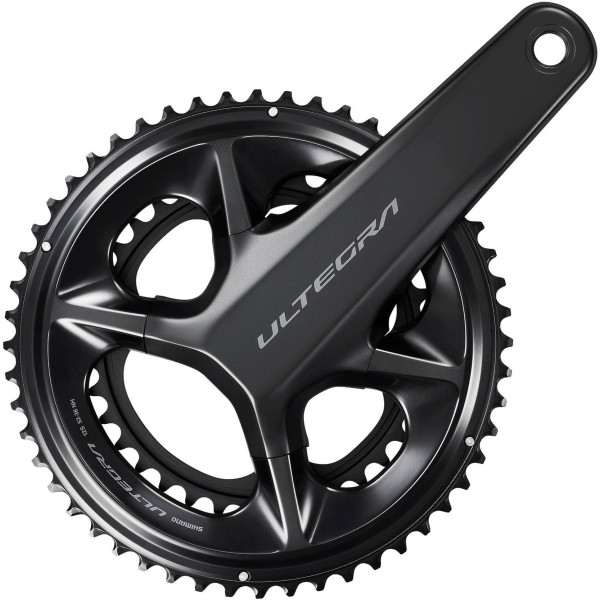 Shimano Plato Ultegra Fc-r8100 Hollowtech Ii 110 Bcd 4 Brazos 52 Dientes 2x12v Negro