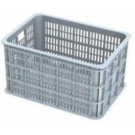 Basil Cesta Crate M 17.5l Plastico Blanco (34x40x25 Cm)