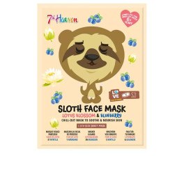 Máscara facial de preguiças animais do 7º céu 1 u
