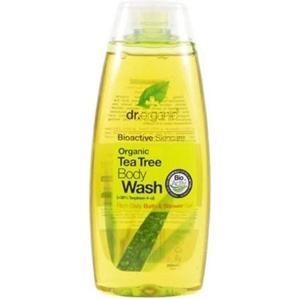 Dr Organic Tea Tree Body Wash - Gel de Baño de Arbol de Te 250 ml 