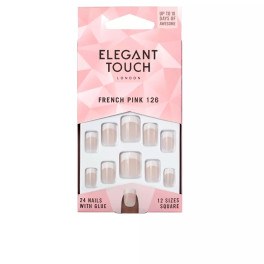 Elegant Touch Pink 24 French Reeds with Glue Square 126 S Unisex