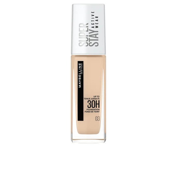 Maybelline Superstay Activewear 30h Foundation 03-true Ivory 30 Ml Vrouw