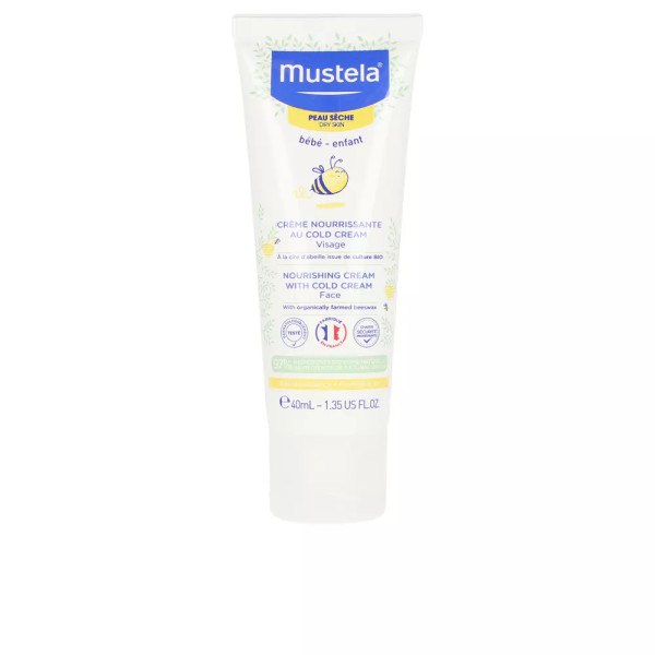 Mustela bébé nourishing facial cream with cold cream for dry skin 40 ml unisex